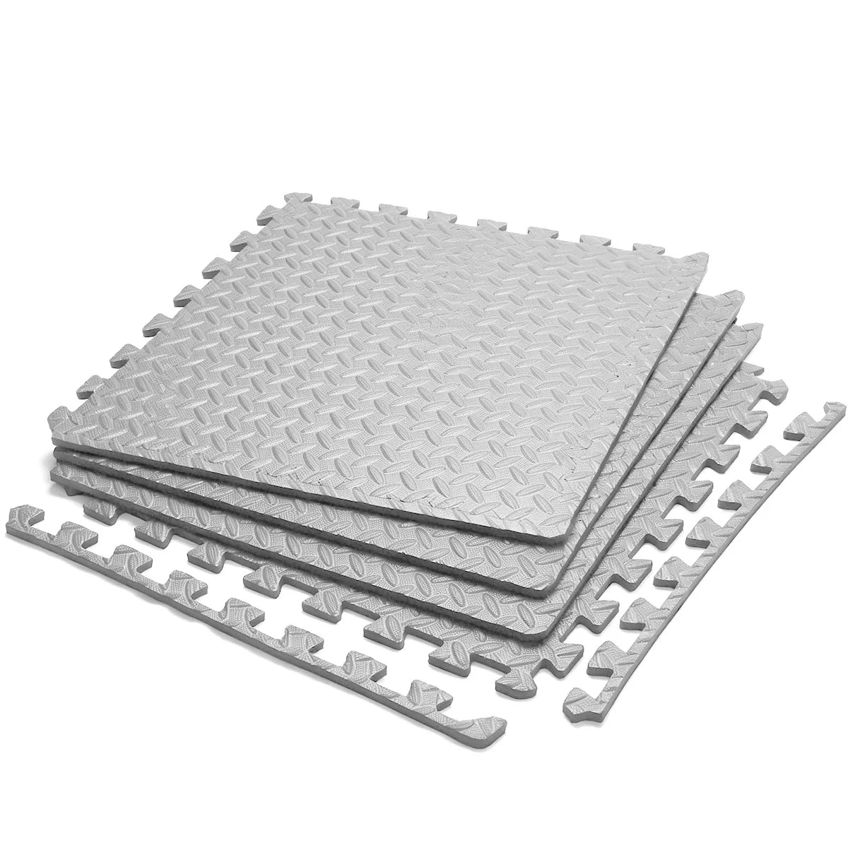 Interlocking EVA Foam Exercise Mat Tiles for Home Gym Workouts