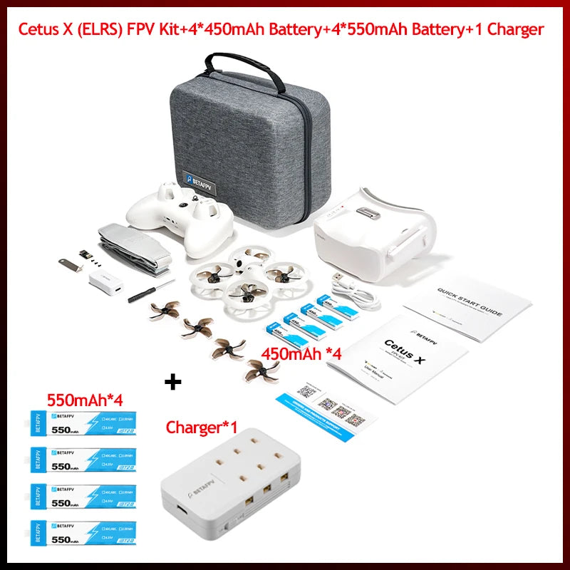 BetaFPV Cetus X FPV Drone Kit With Controller And Goggles