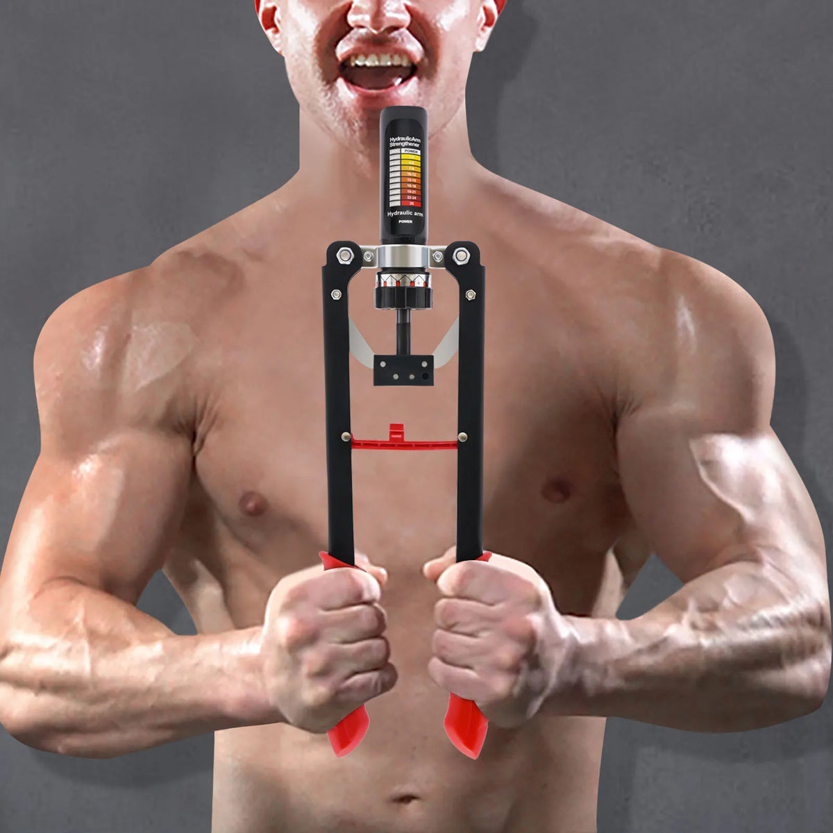 Hydraulic Power Twister Arm Strength Trainer For Upper Body Workouts