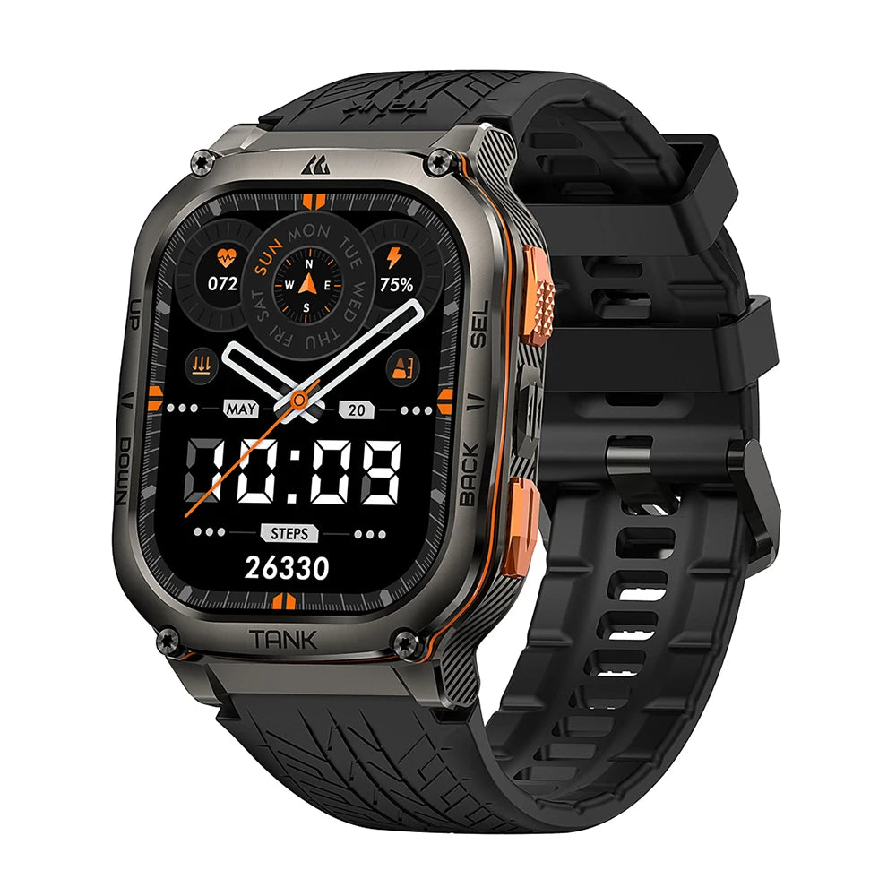 KOSPET Tank M3 Ultra GPS Smartwatch Bluetooth Calling Health Tracking