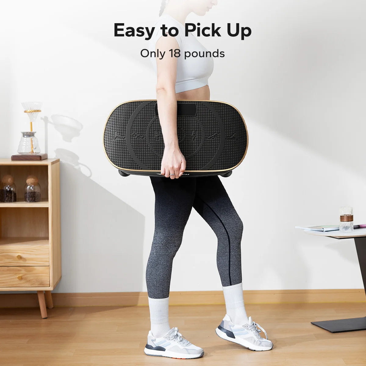 MERACH Vibration Plate Exercise Machine for Whole Body Fitness