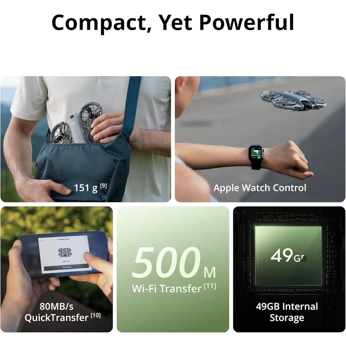 DJI Neo 2 Fly More Combo RC-N3 4K Camera Drone Kit