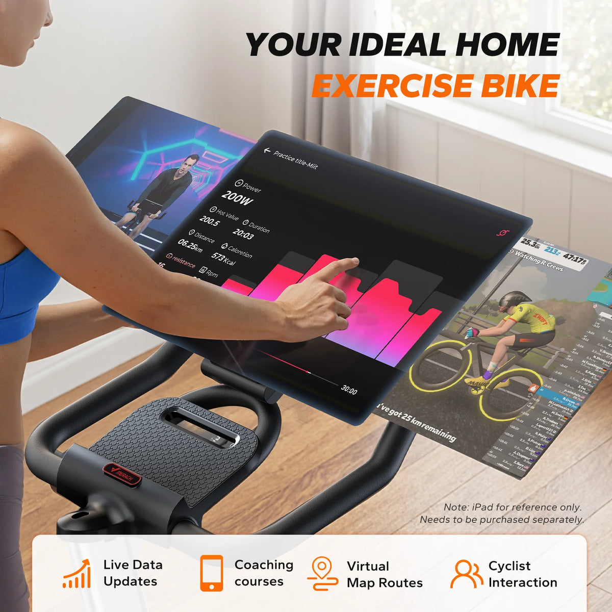 MERACH S38 Indoor Cycling Bike With Magnetic Resistance for Home Workouts
