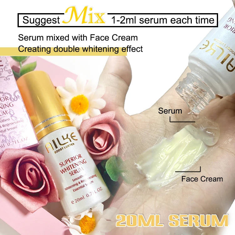 AILKE Brightening Facial Cream For Even Tone And Moisturized Skin