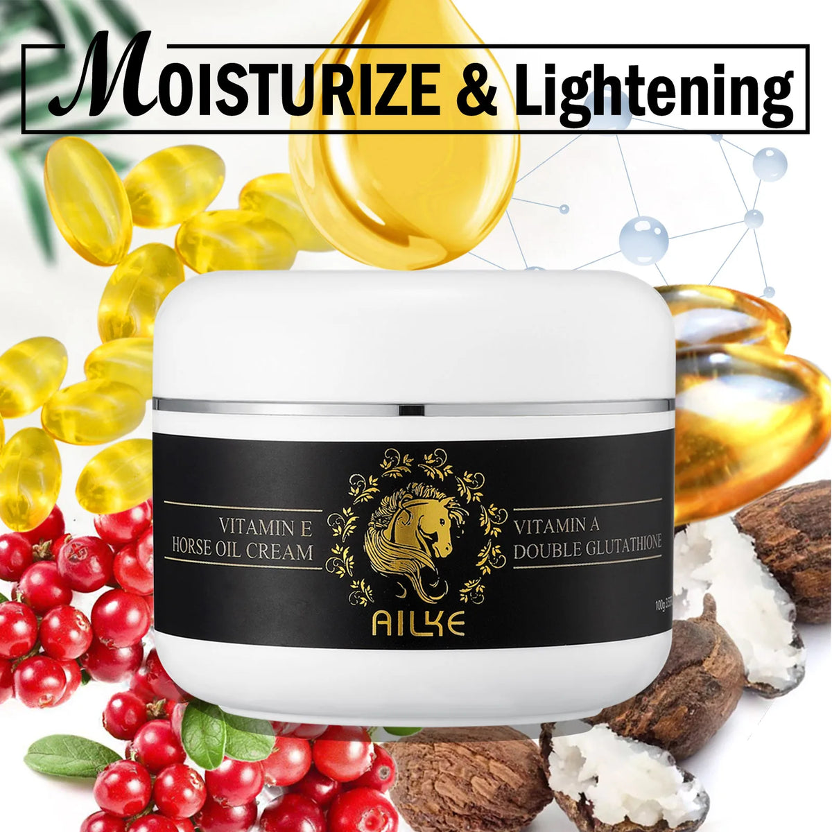AILKE Collagen Skin Care Set With Moisturizing Brightening Formula