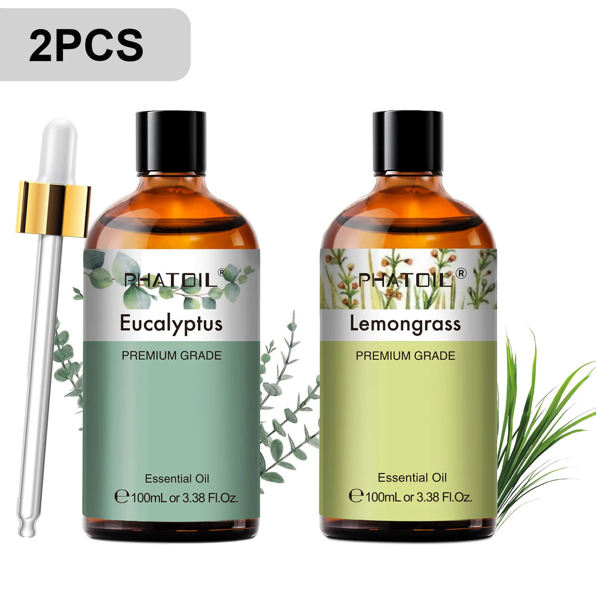 PHATOIL Essential Oil Set for Diffusers Soap and Candle Making