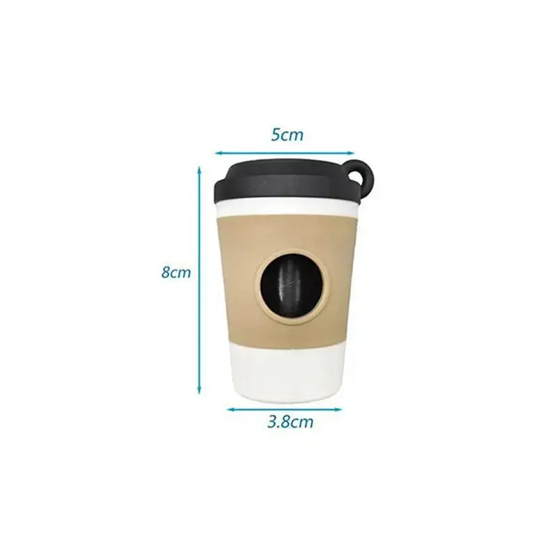 Portable Pet Waste Bag Dispenser And Storage Container For Walks