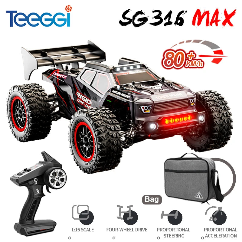 Teeggi SG316 MAX Brushless 4WD High Speed Drift RC Car