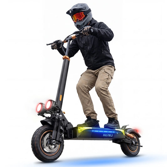 Osboo Off Road Electric Scooter With Powerful Motor And Suspension