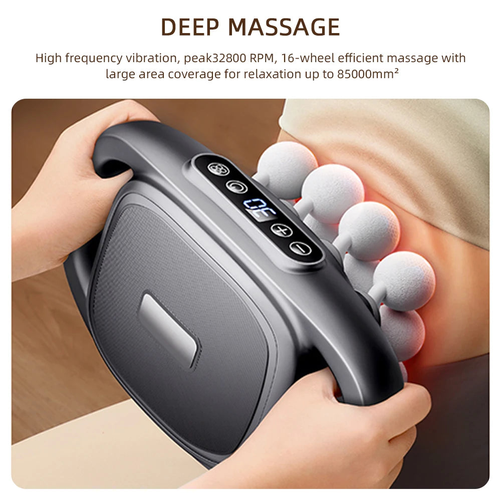 Foreverlily High Frequency Percussion Massage Gun For Muscle Relief