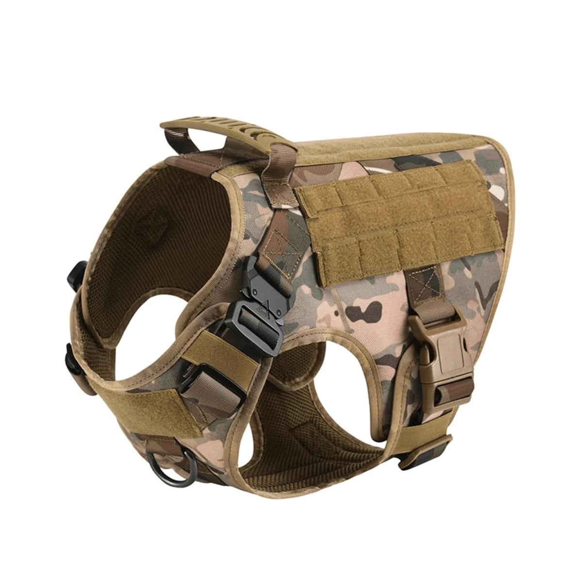 PETRAVEL Tactical Dog Harness With Leash For Training And Walking
