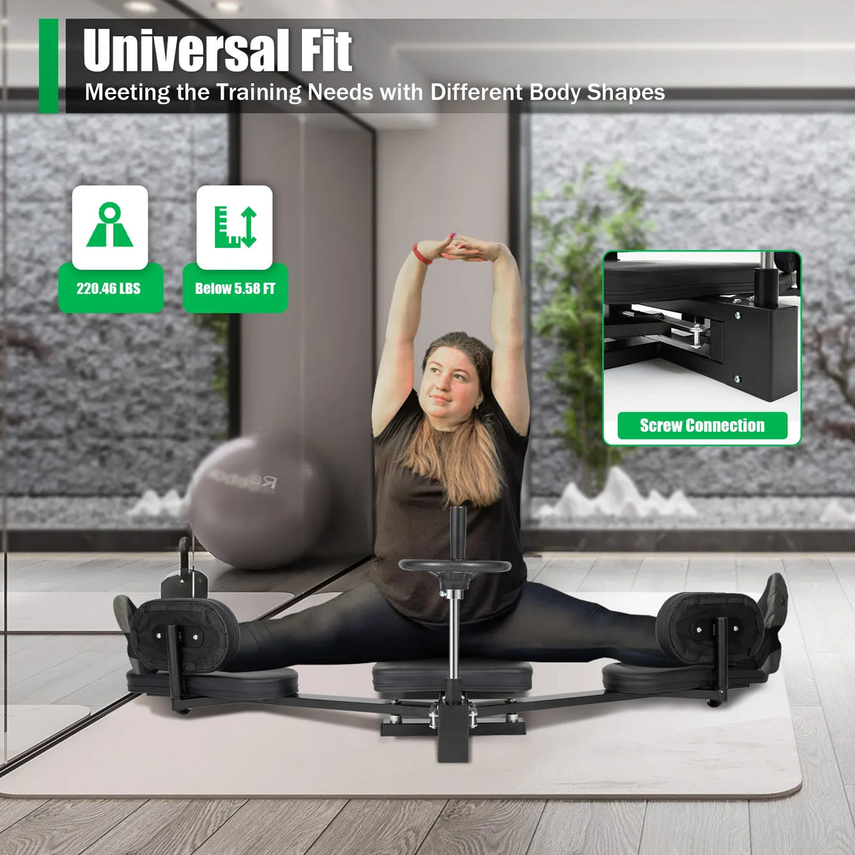 Leg Stretcher Machine for Flexibility and Leg Stretching Training