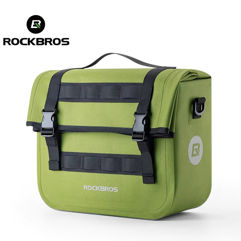 ROCKBROS Waterproof Foldable Bicycle Rear Rack Bag For MTB Travel