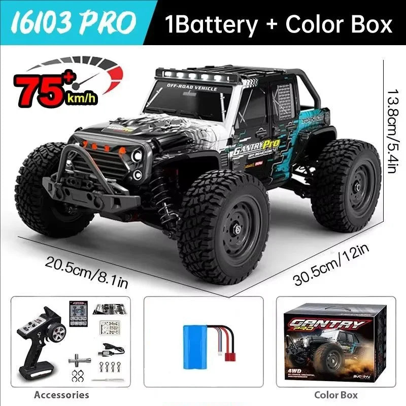 WLtoys High Speed Brushless 4WD Off Road RC Drift Truck