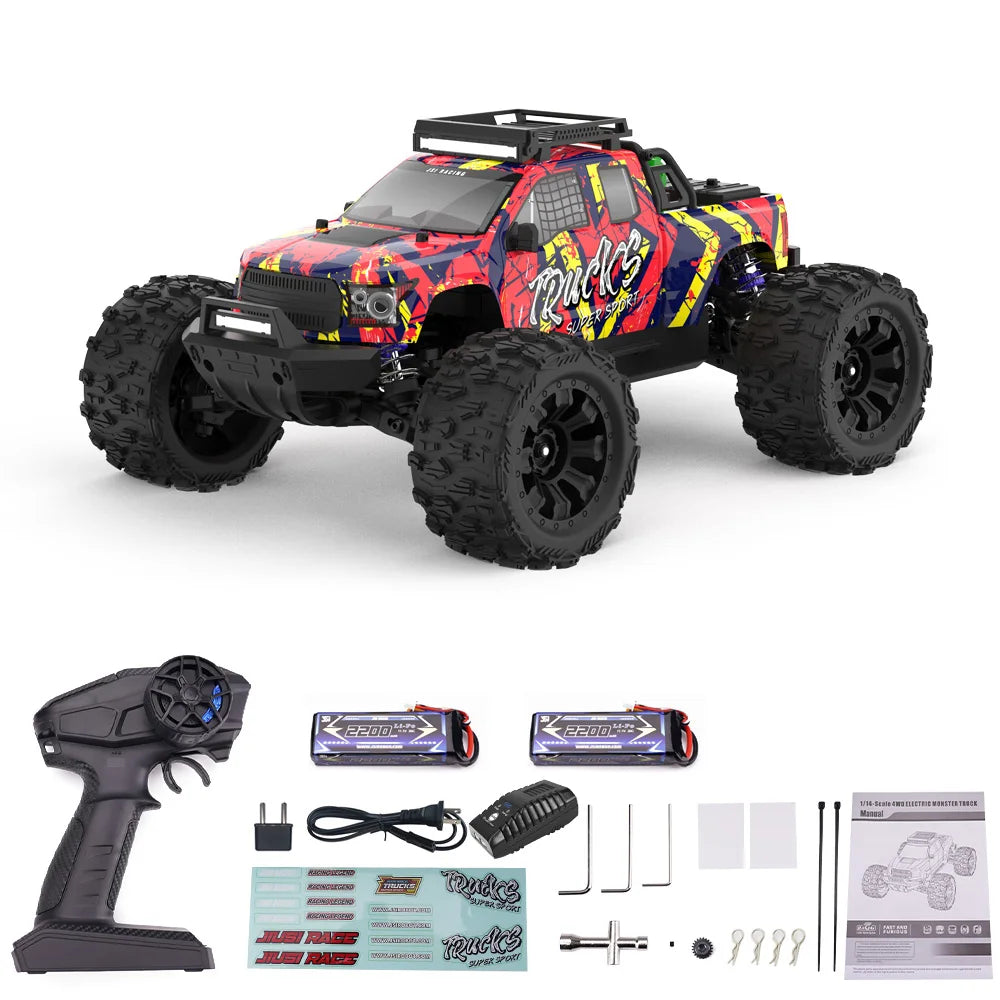 JIUSI PT14R V3 Brushless 4WD Off Road RC Racing Truck