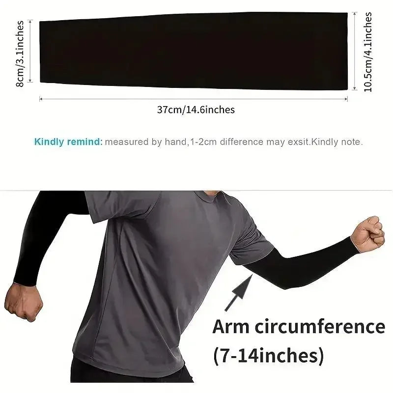 Cooling Arm Sleeves For Cycling And Outdoor Sun Protection