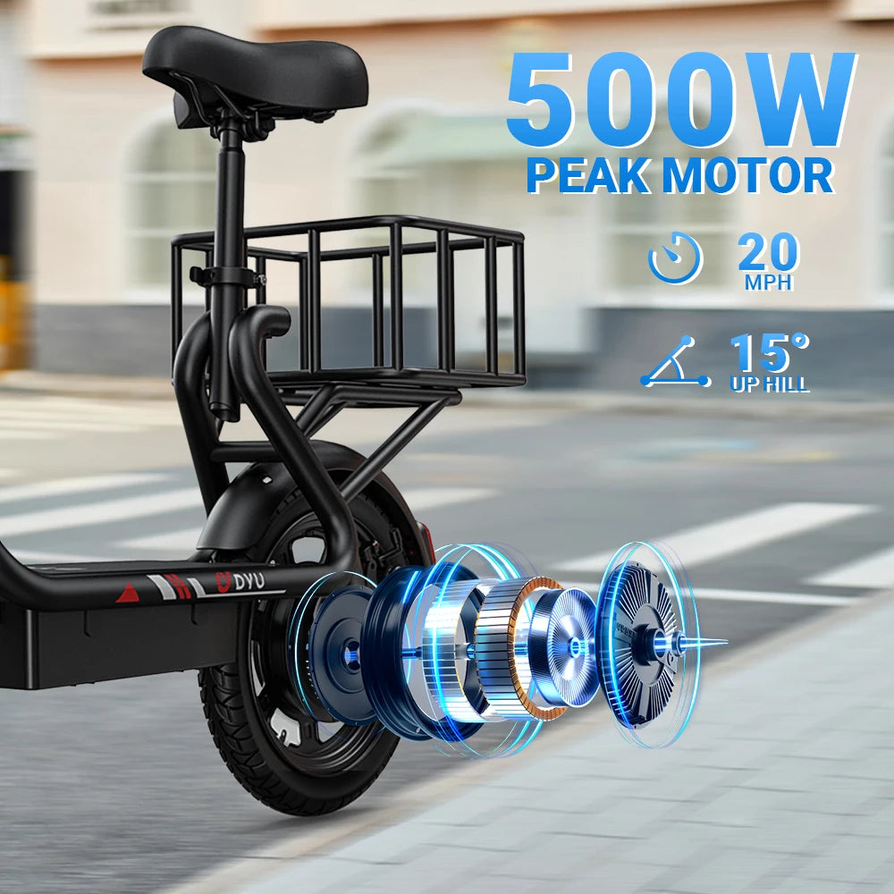 DYU C4 Folding Electric Scooter For Compact City Commuting