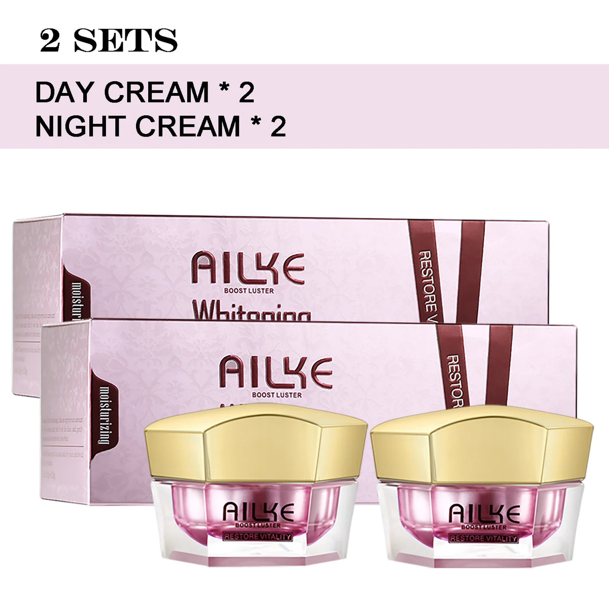 AILKE Brightening Facial Cream For Even Tone And Moisturized Skin