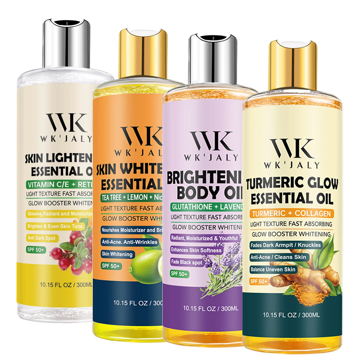 WK JALY Brightening Body Oil For Moisturized Smooth Looking Skin