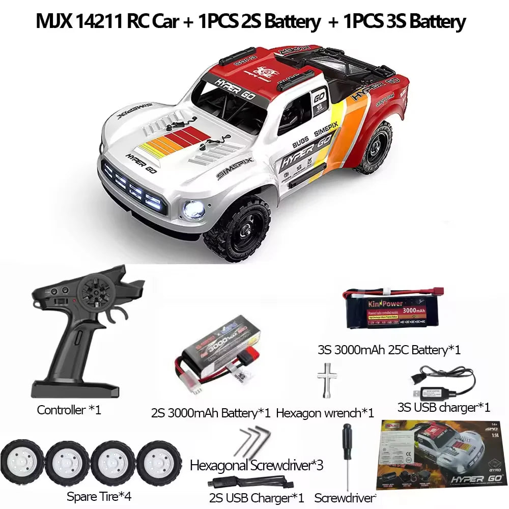 Mjx Hyper Go 14211 Brushless Rc Short Truck Remote Control