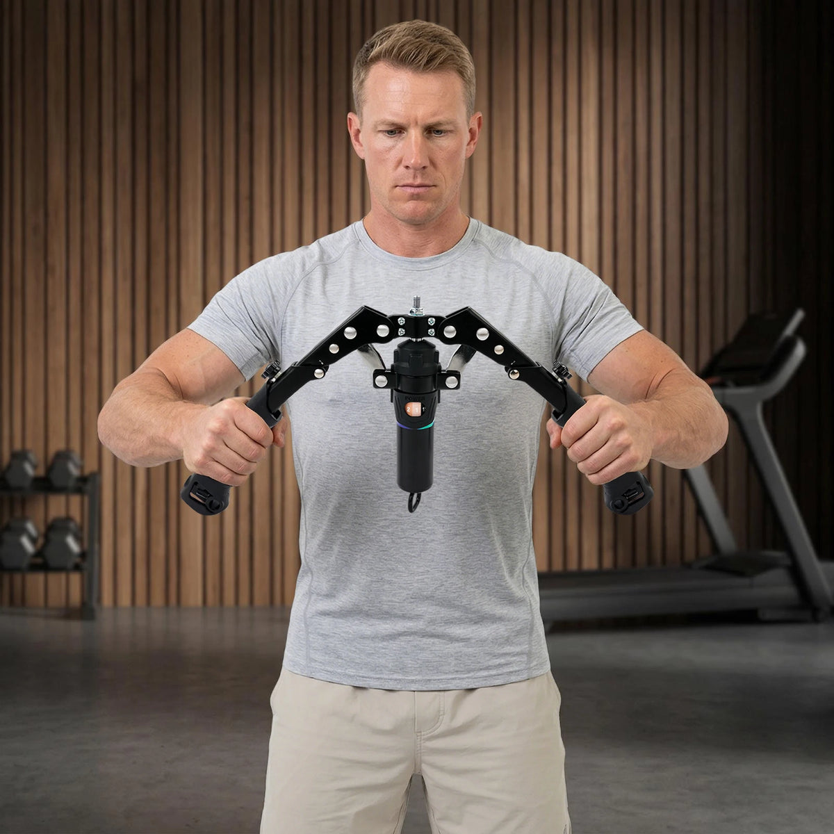 Hydraulic Power Twister Arm Strength Trainer For Upper Body Workouts
