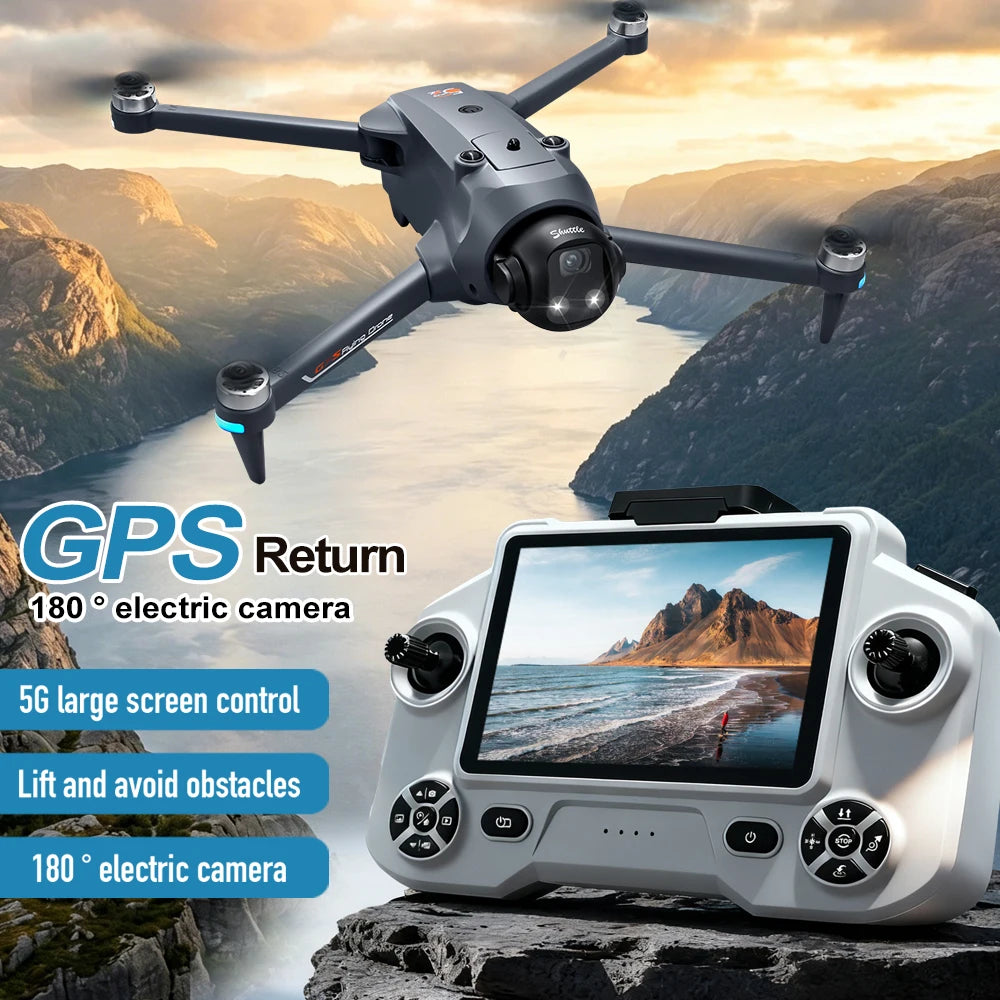 ZNLYRION Foldable GPS Drone With 5G FPV And Obstacle Avoidance