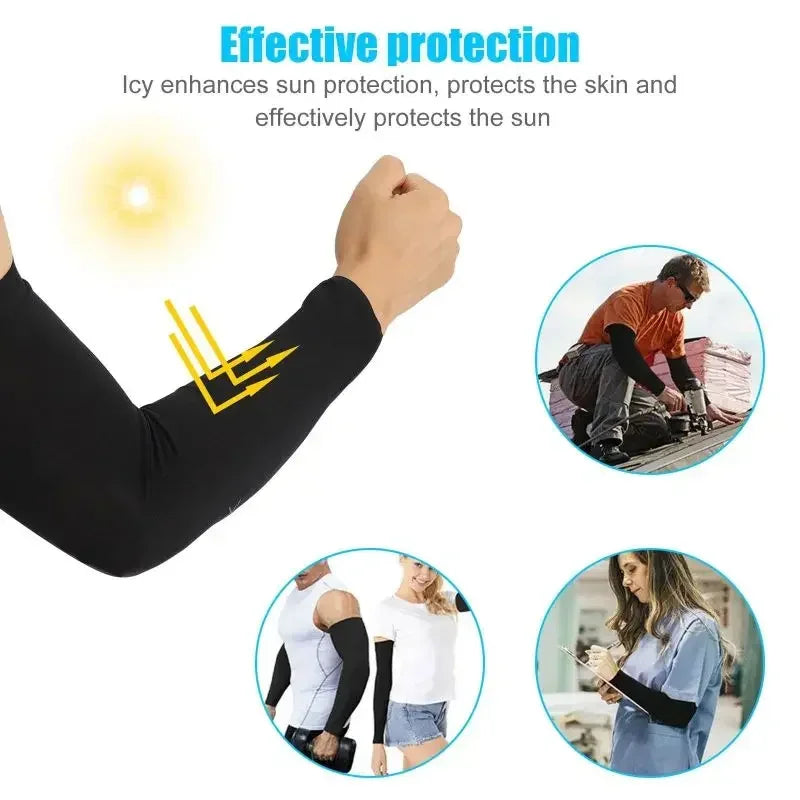 Cooling Arm Sleeves For Cycling And Outdoor Sun Protection