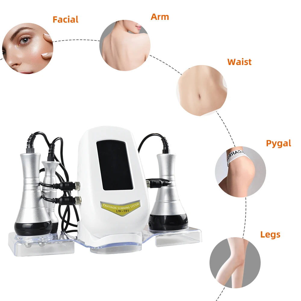 MISSHEART 3 In 1 Body Slimming Massage Skin Tightening Tool