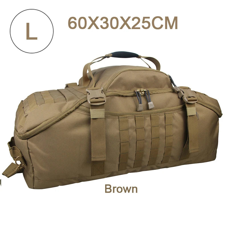 LQARMY Waterproof 3 Way Travel Duffel Bag For Fitness