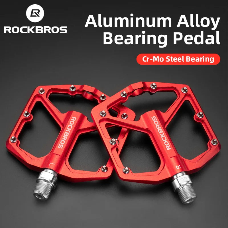 ROCKBROS Ultralight Aluminum Alloy Bike Pedals With Sealed Bearings