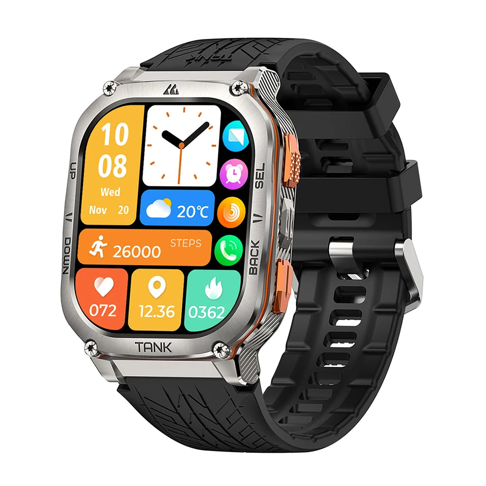 KOSPET Tank M3 Ultra GPS Smartwatch Bluetooth Calling Health Tracking