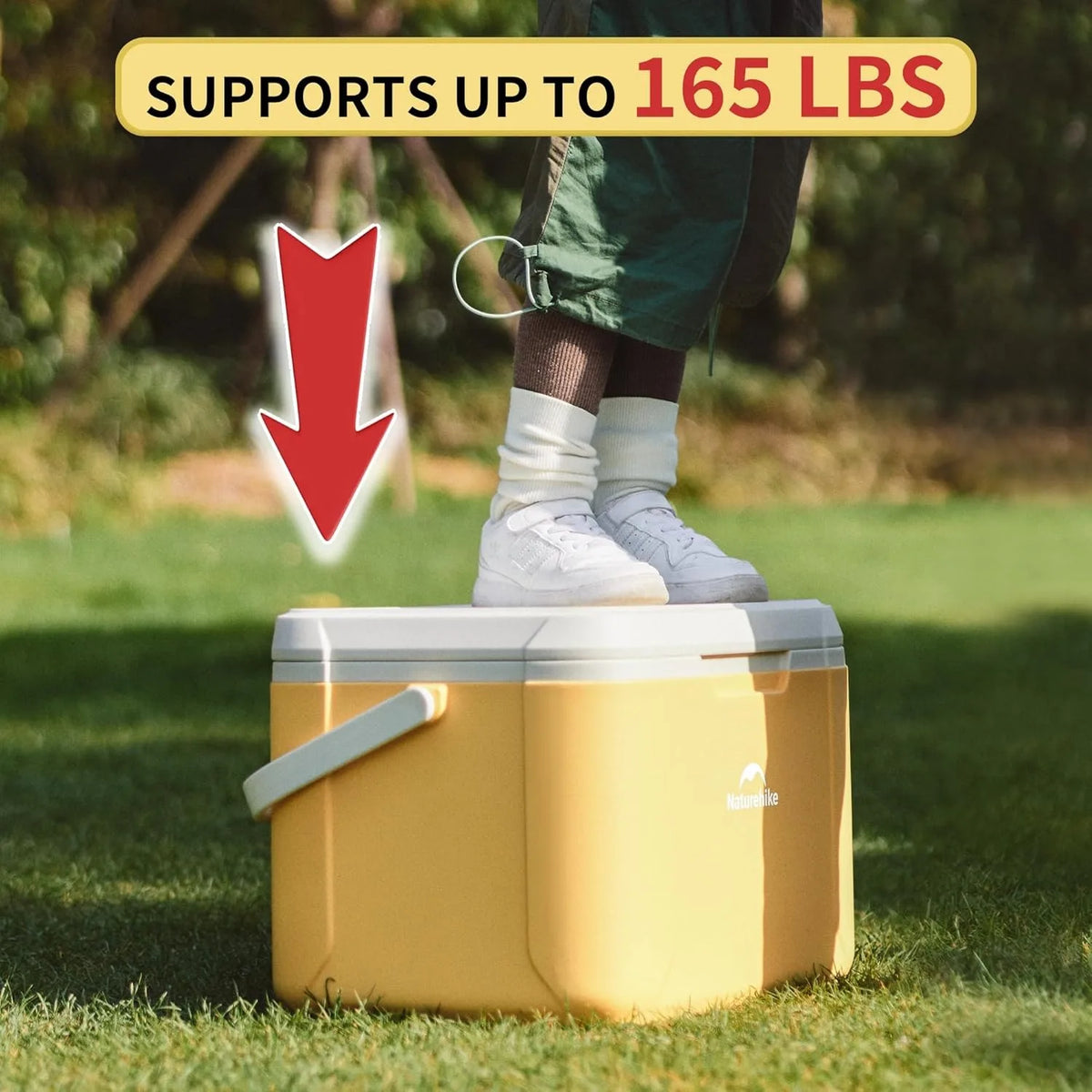 Naturehike Portable Insulated Cooler Box For Outdoor Picnics