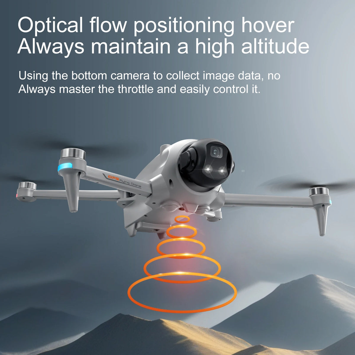 ZNLYRION Foldable GPS Drone With 5G FPV And Obstacle Avoidance