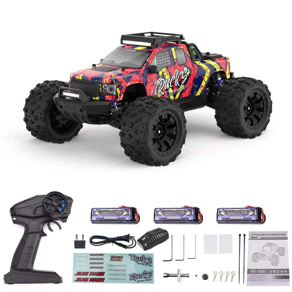 JIUSI PT14R V3 Brushless 4WD Off Road RC Racing Truck