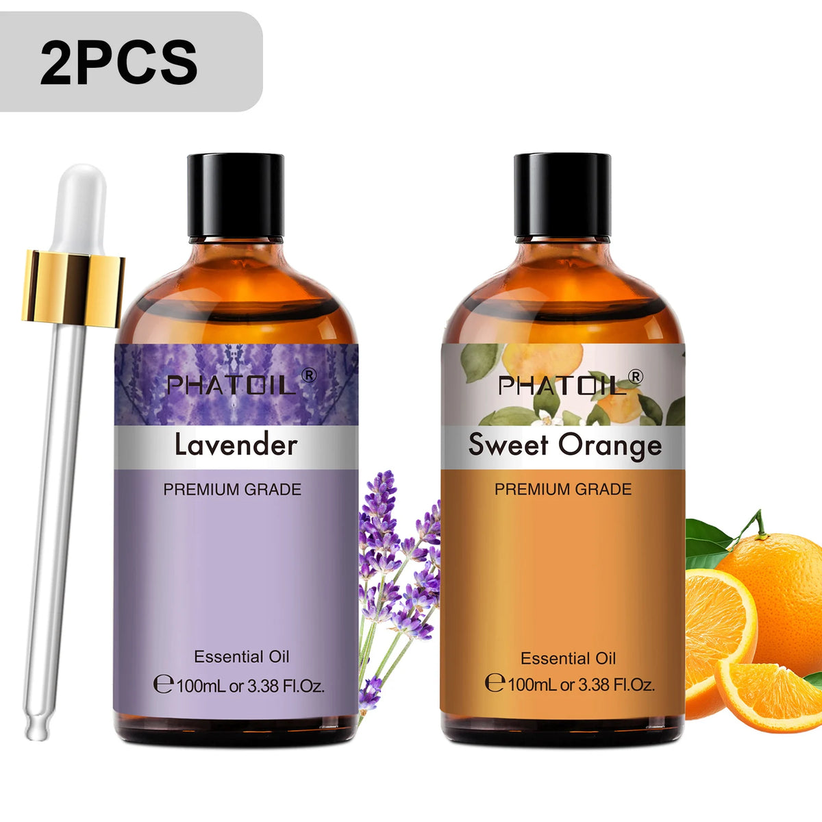 PHATOIL Essential Oil Set for Diffusers Soap and Candle Making