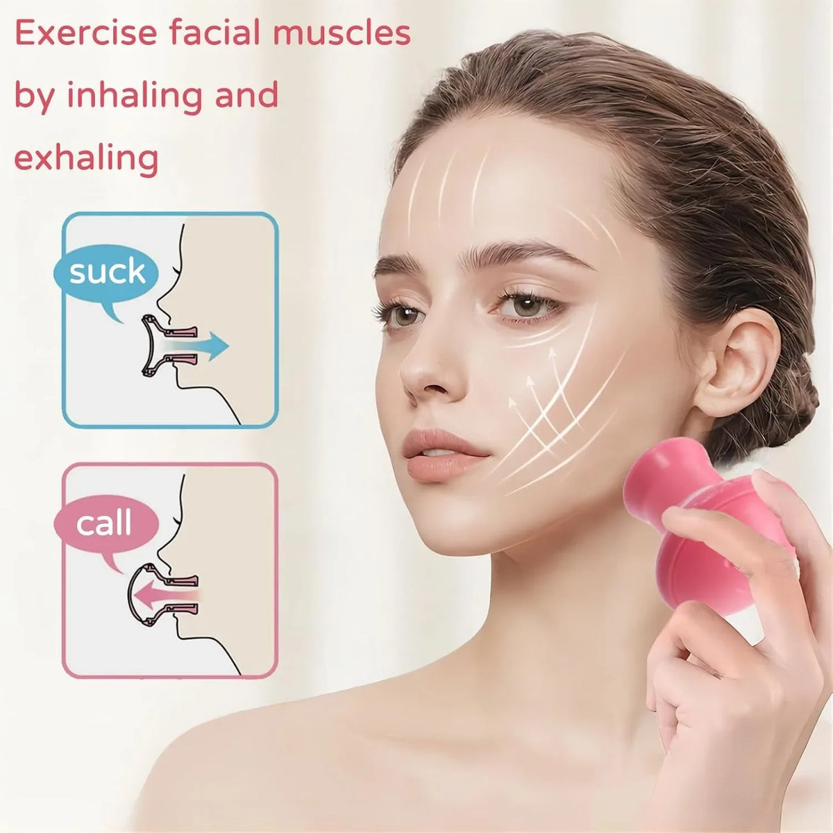 Facial Jawline Exerciser For Skin Tightening And Toning
