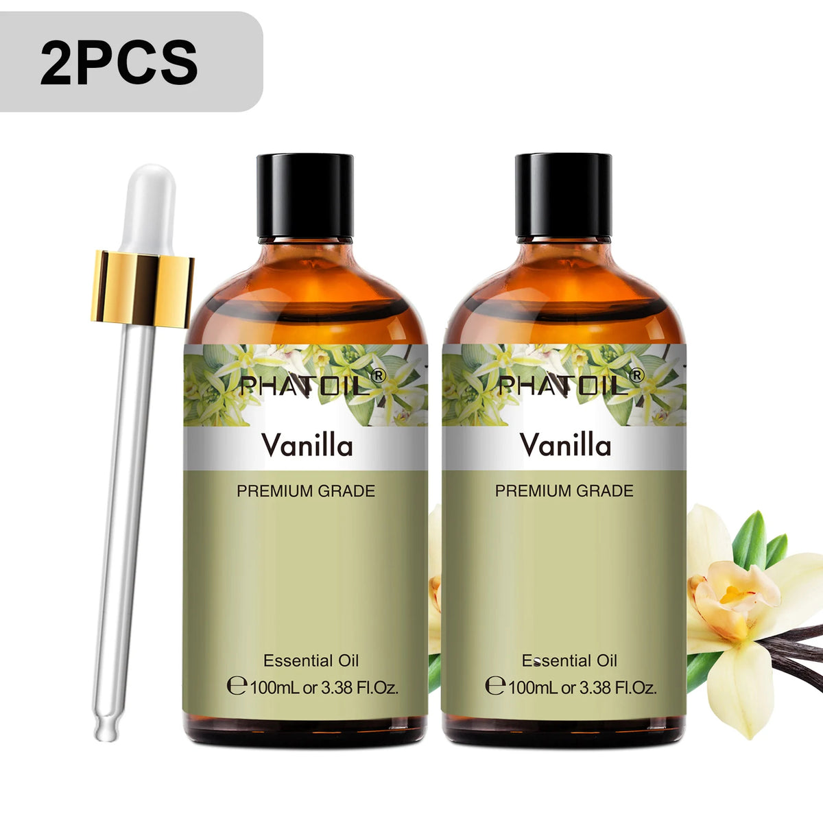 PHATOIL Essential Oil Set for Diffusers Soap and Candle Making