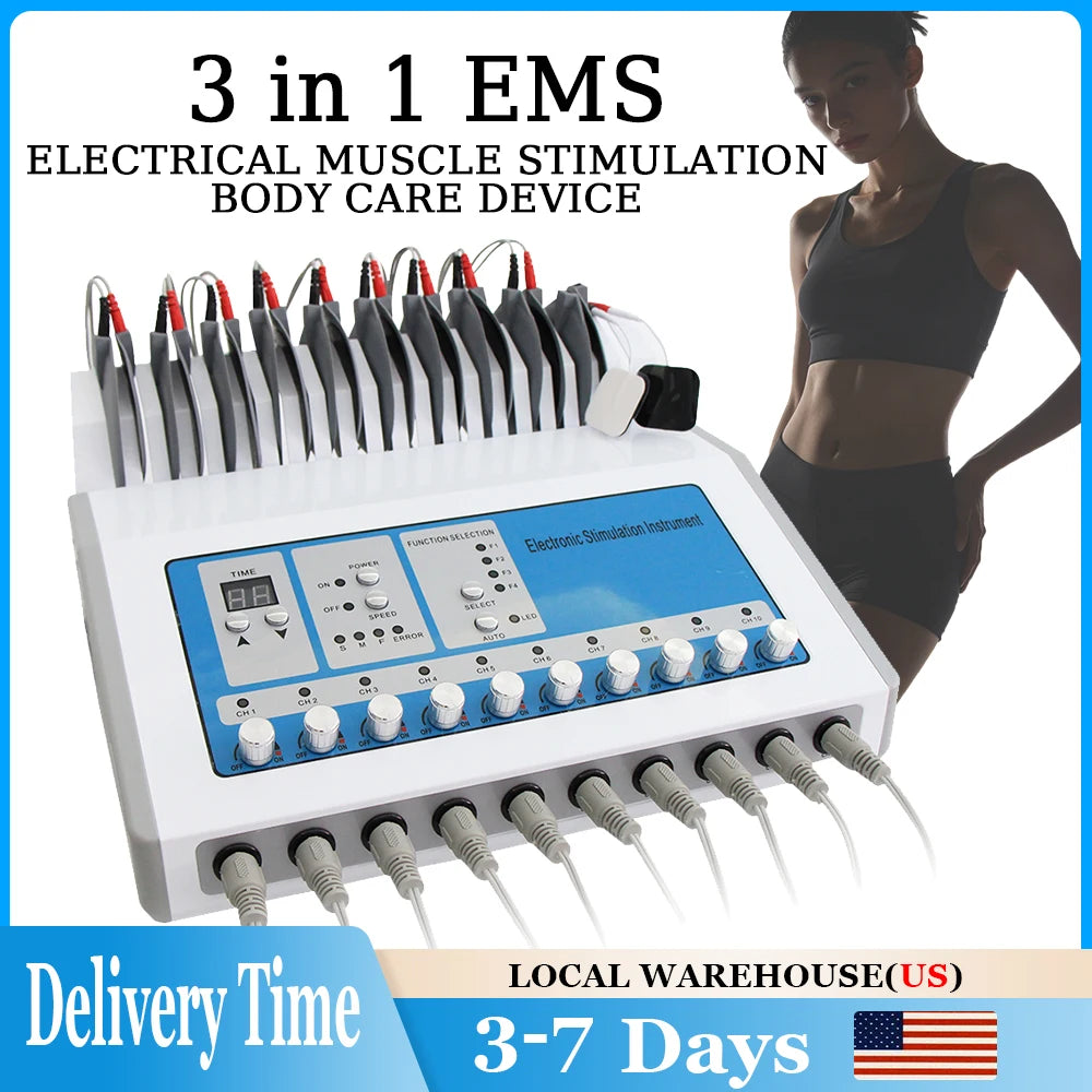 AOKO EMS Muscle Stimulator Electric Body Massager Machine