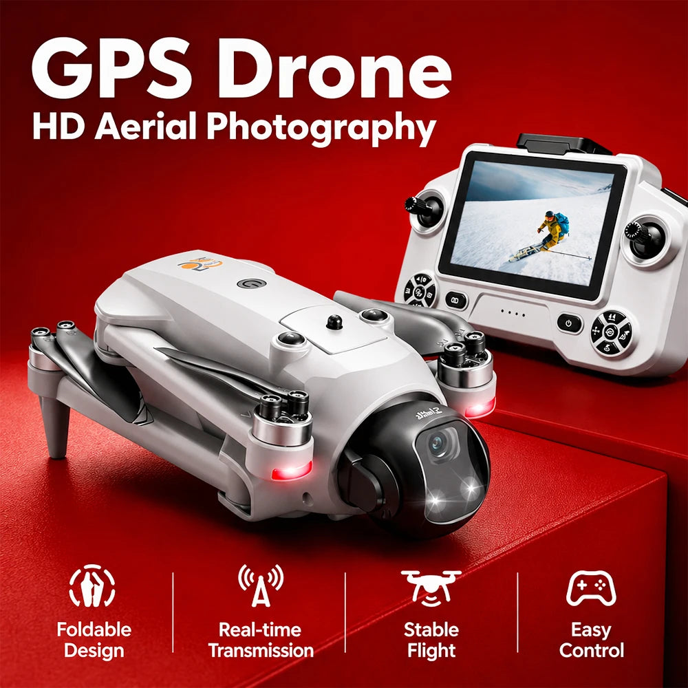 ZNLYRION Foldable GPS Drone With 5G FPV And Obstacle Avoidance