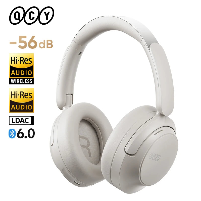 QCY H3S Wireless Headphones With Noise Cancellation And Spatial Sound