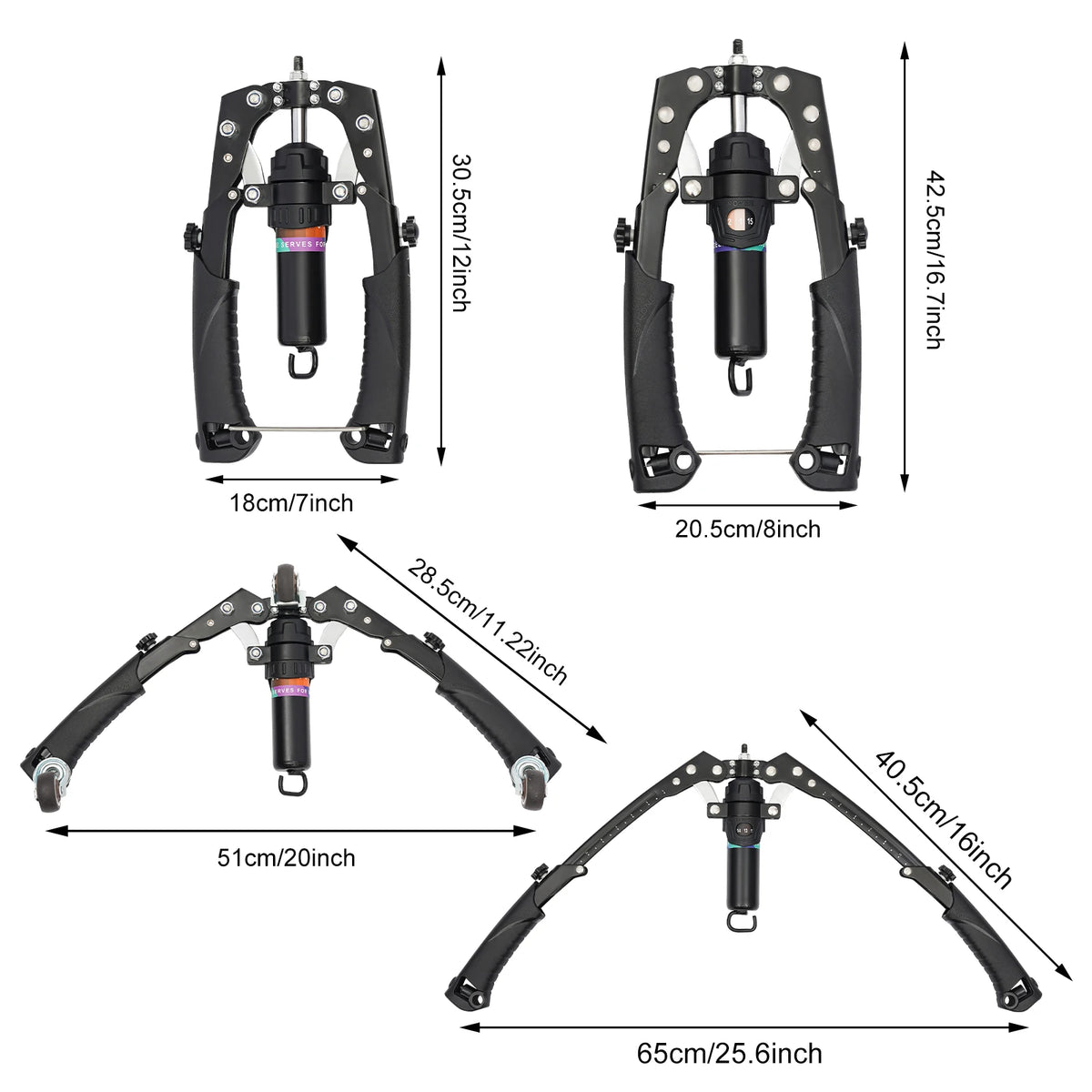Hydraulic Power Twister Arm Strength Trainer For Upper Body Workouts