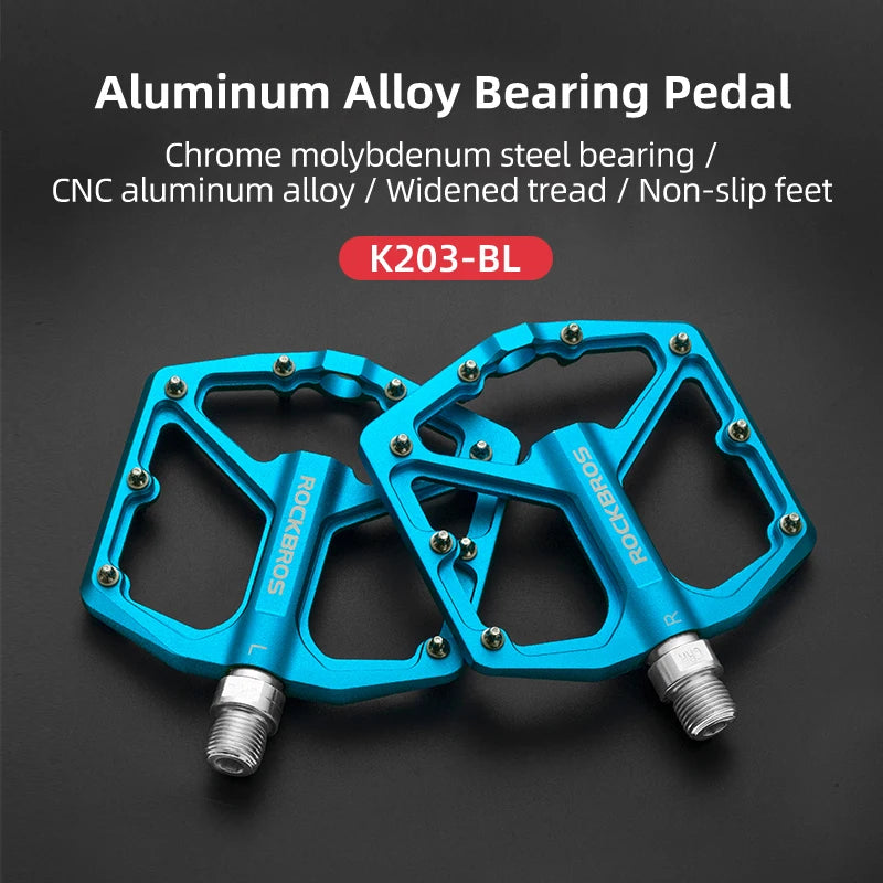 ROCKBROS Ultralight Aluminum Alloy Bike Pedals With Sealed Bearings