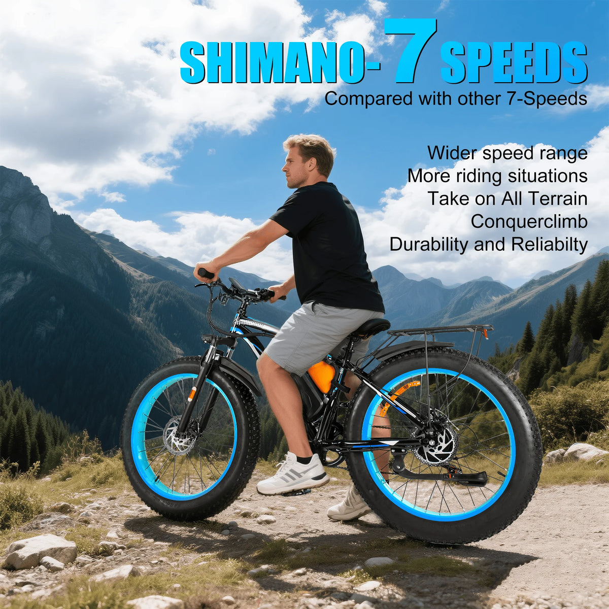 EOEOTWO 1500W Peak Electric Fat Tire Bike With UL2849 Certification
