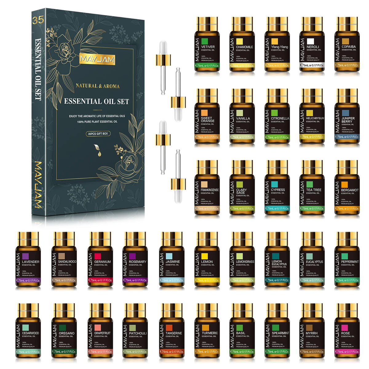 MAYJAM Essential Oils for Diffusers Humidifiers and Home Fragrance