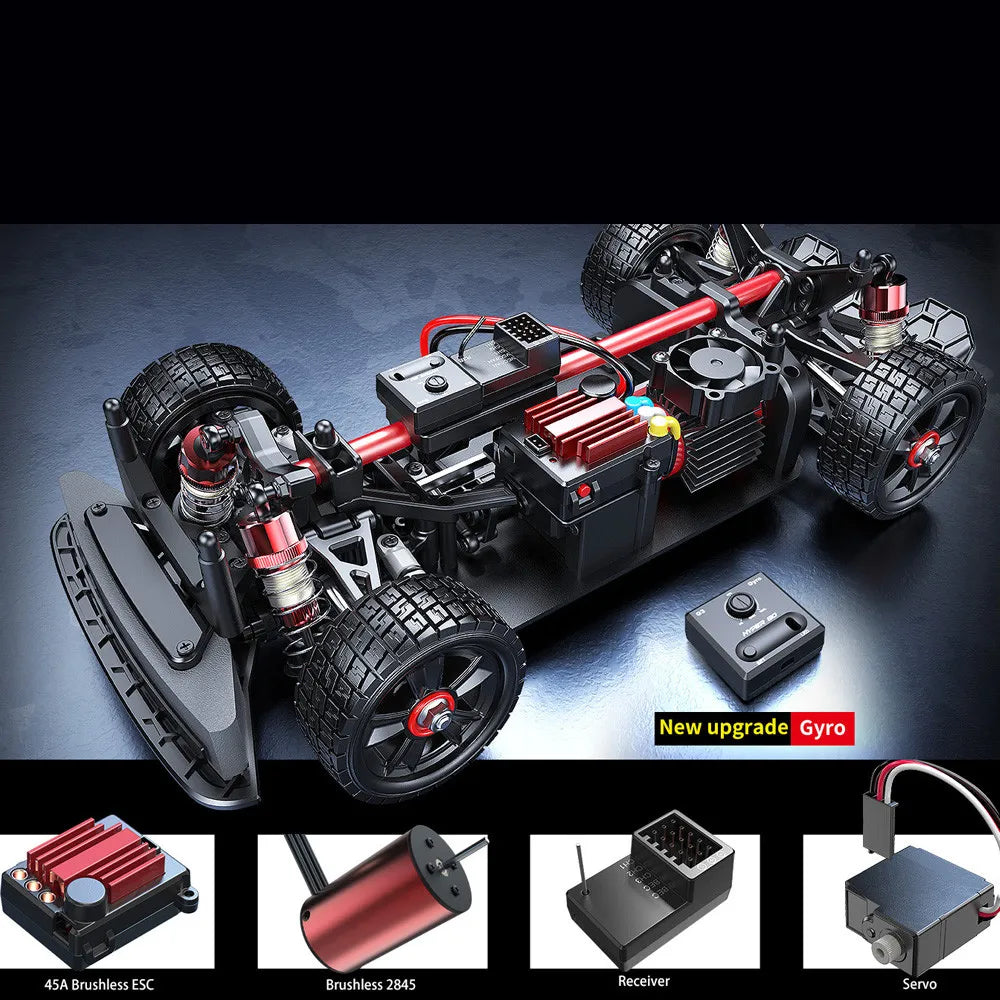 Jyscend Hyper Go Brushless 4WD Remote Control Off Road Car