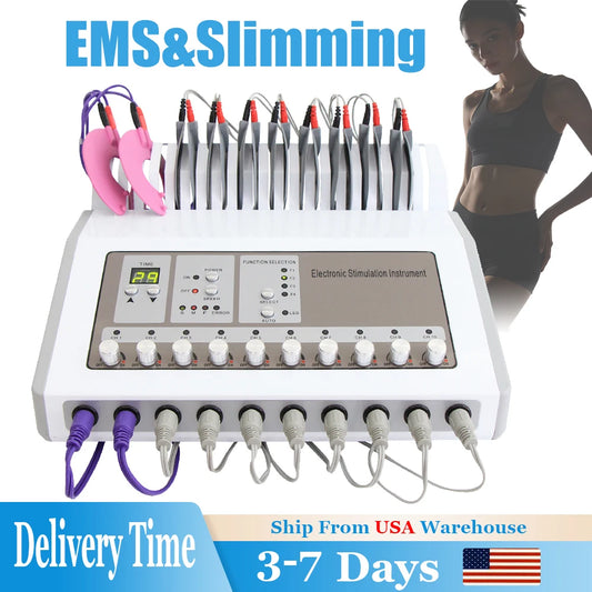 AOKO EMS Muscle Stimulator Electric Body Massager For Muscle Toning