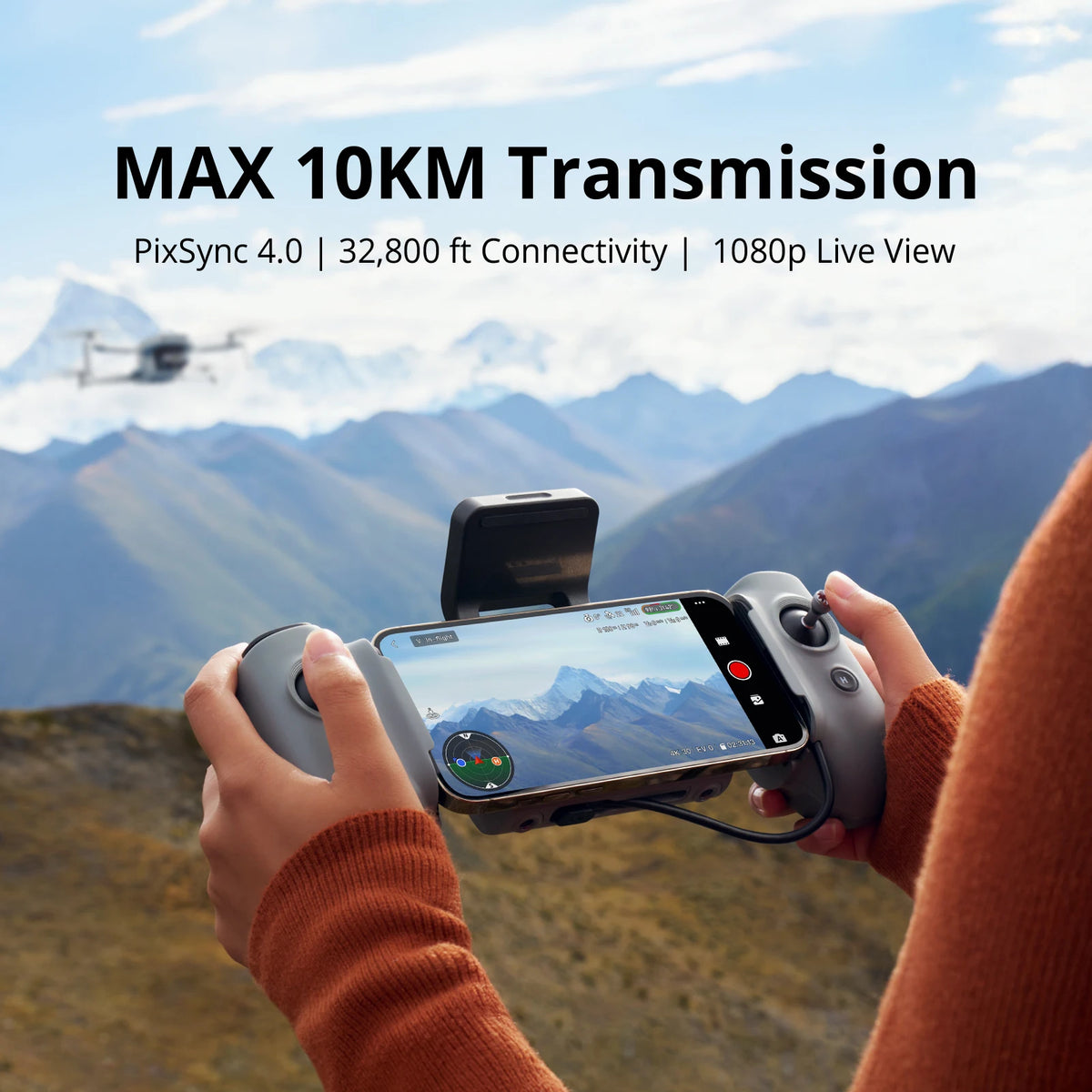Potensic ATOM 2 4K HDR Drone With Camera Gimbal