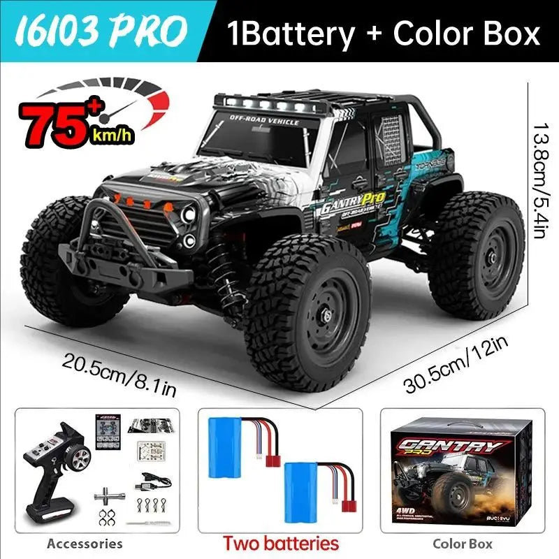 WLtoys High Speed Brushless 4WD Off Road RC Drift Truck
