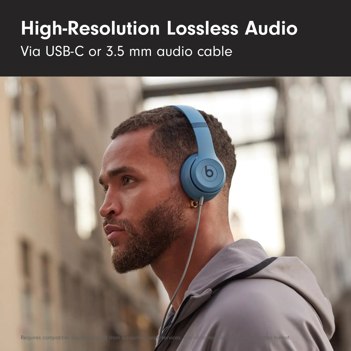 Beats Solo 4 Bluetooth On Ear Headphones With Spatial Audio