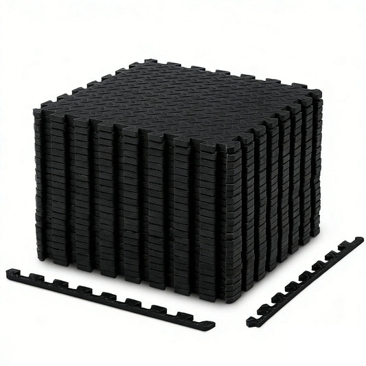 Interlocking EVA Foam Exercise Mat Tiles for Home Gym Workouts